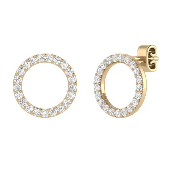 Lab Grown Diamond Earrings Online | Diamond Earring Design