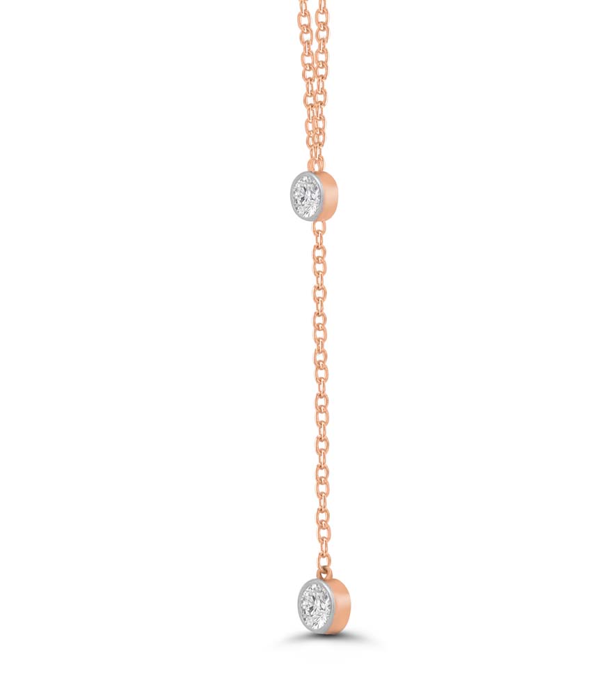 Solitaire Lariat Necklace - Avtaara Jewelcarnation | Online Jewellery ...